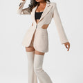 R&B | Damen V-Ausschnitt Mantel - Stilvoll und Elegant