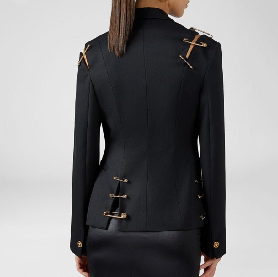 R&B | Damen V-Ausschnitt Jacke - Elegant und Bequem