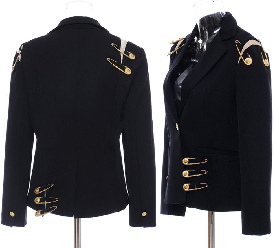 R&B | Damen V-Ausschnitt Jacke - Elegant und Bequem