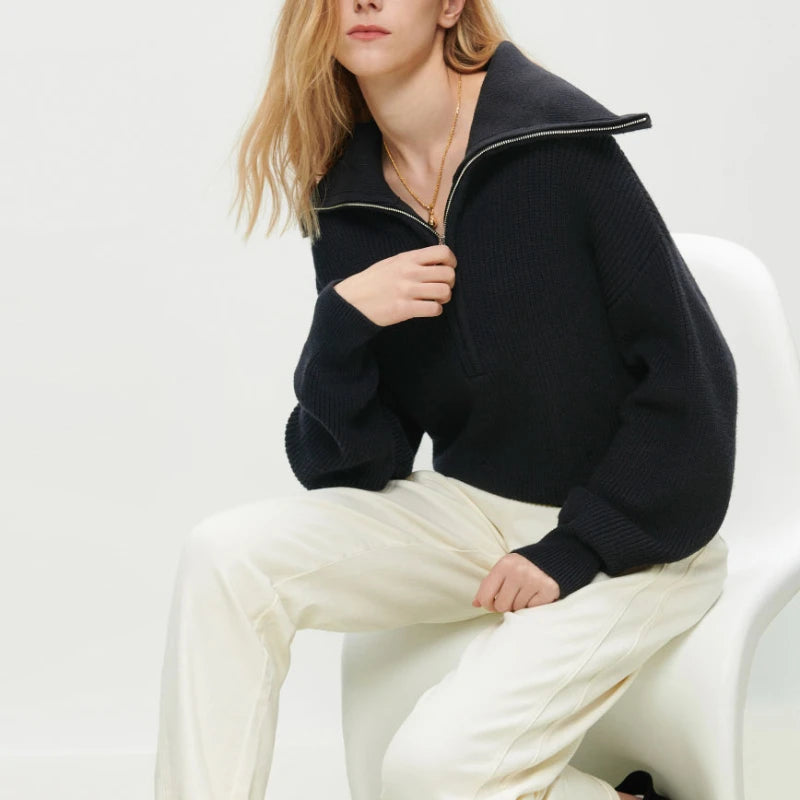 R&B | Damen V-Ausschnitt Pullover