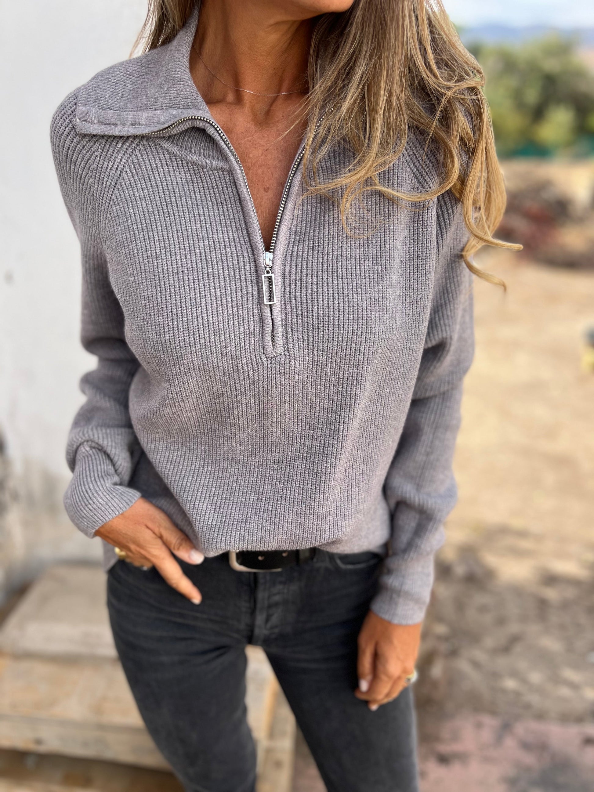 R&B | Damen V-Ausschnitt Pullover