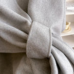 R&B | Damen Winddichter Poncho Schal Mantel