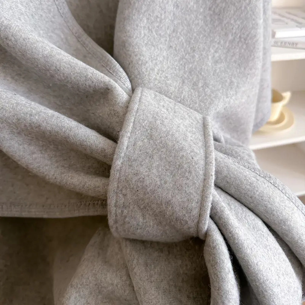 R&B | Damen Winddichter Poncho Schal Mantel