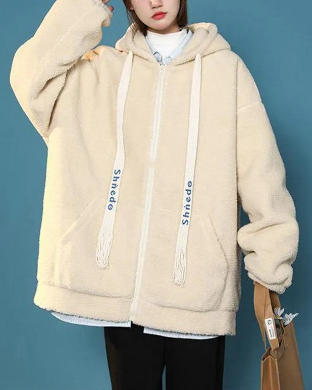 R&B | Damen Winter Fleecejacke - Oversized & Warm