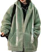 R&B | Damen Winter Fleecejacke - Oversized & Warm