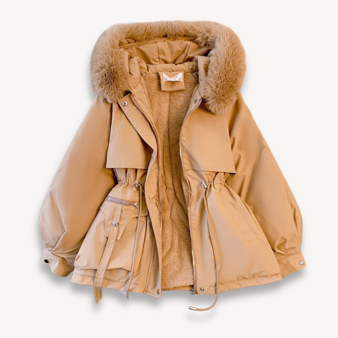 R&B | Damen Winterparka mit abnehmbarem Kapuze