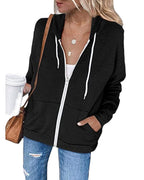 R&B | Damen Reißverschluss Hoodie