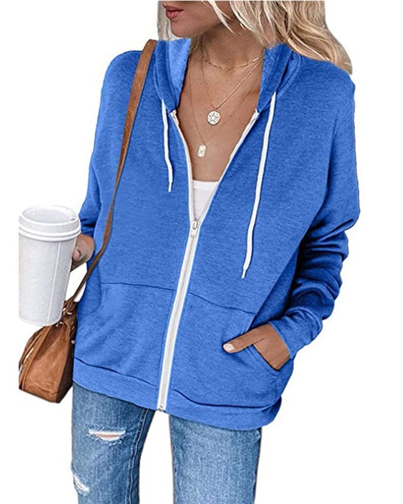 R&B | Damen Reißverschluss Hoodie