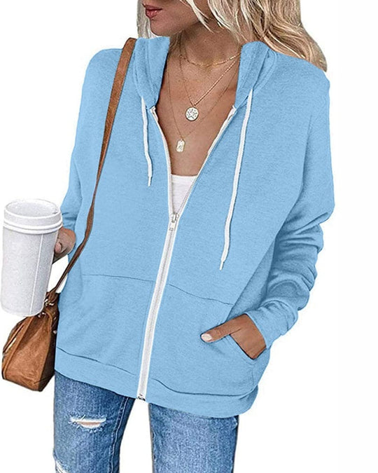 R&B | Damen Reißverschluss Hoodie