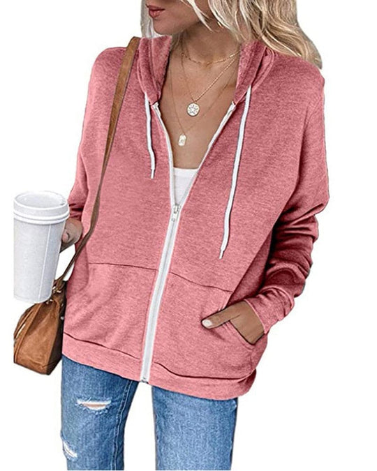R&B | Damen Reißverschluss Hoodie