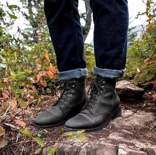 R&B | Retro Schnürstiefel für Männer