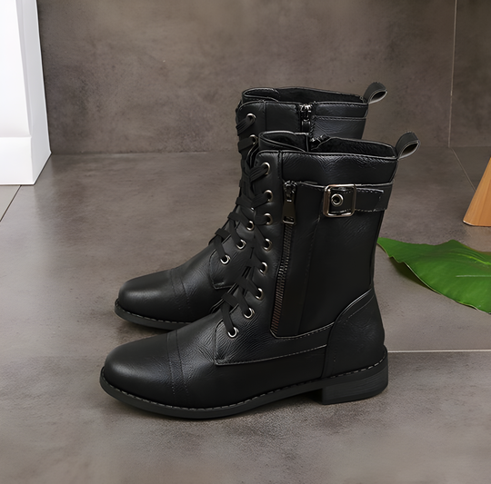 R&B | Kurze Stiefel mit dicken Absätzen