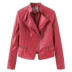 R&B | Klassische Bikerjacke Kunstleder Zeitloses Design