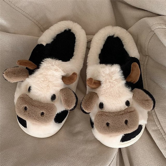 R&B | Bequeme Damen Hausschuhe mit Tiermuster