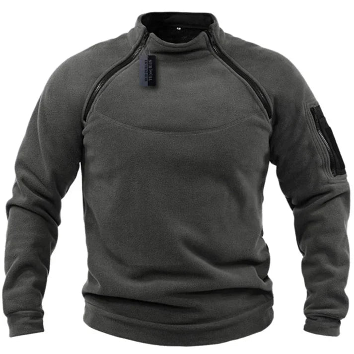 R&B | Herren Fleece Zip-Up Pullover