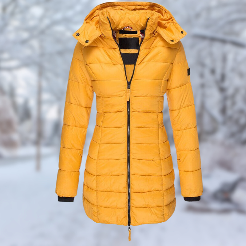 R&B | Stilvolle Halblange Winterjacke Für Damen