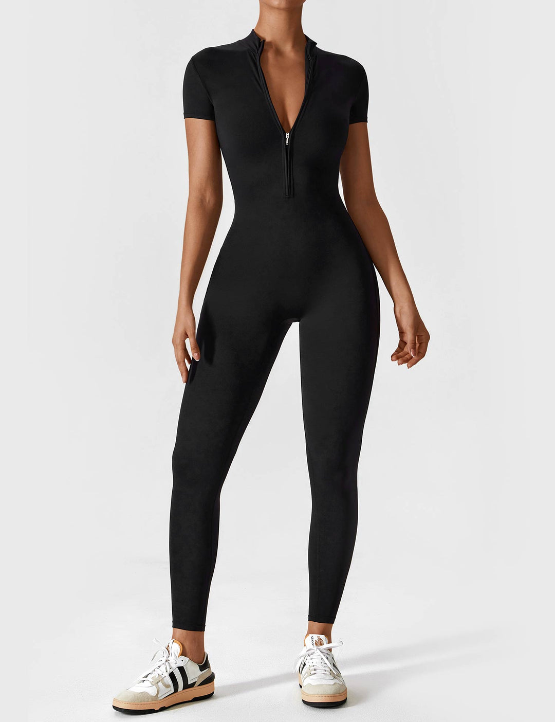 R&B - Schicker Herbst-Overall mit Stehkragen und Reißverschluss für Frauen