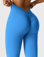 R&B | Ausgestellte Leggings mit V-Ausschnitt