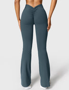 R&B | Ausgestellte Leggings mit V-Ausschnitt