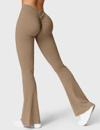 R&B | Ausgestellte Leggings mit V-Ausschnitt