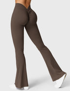 R&B | Ausgestellte Leggings mit V-Ausschnitt