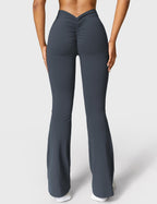 R&B | Ausgestellte Leggings mit V-Ausschnitt