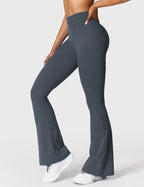 R&B | Ausgestellte Leggings mit V-Ausschnitt