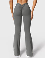 R&B | Ausgestellte Leggings mit V-Ausschnitt