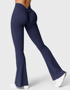 R&B | Ausgestellte Leggings mit V-Ausschnitt