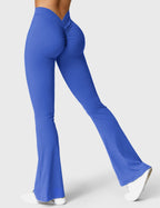 R&B | Ausgestellte Leggings mit V-Ausschnitt