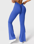 R&B | Ausgestellte Leggings mit V-Ausschnitt
