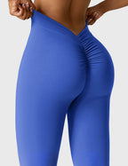 R&B | Ausgestellte Leggings mit V-Ausschnitt
