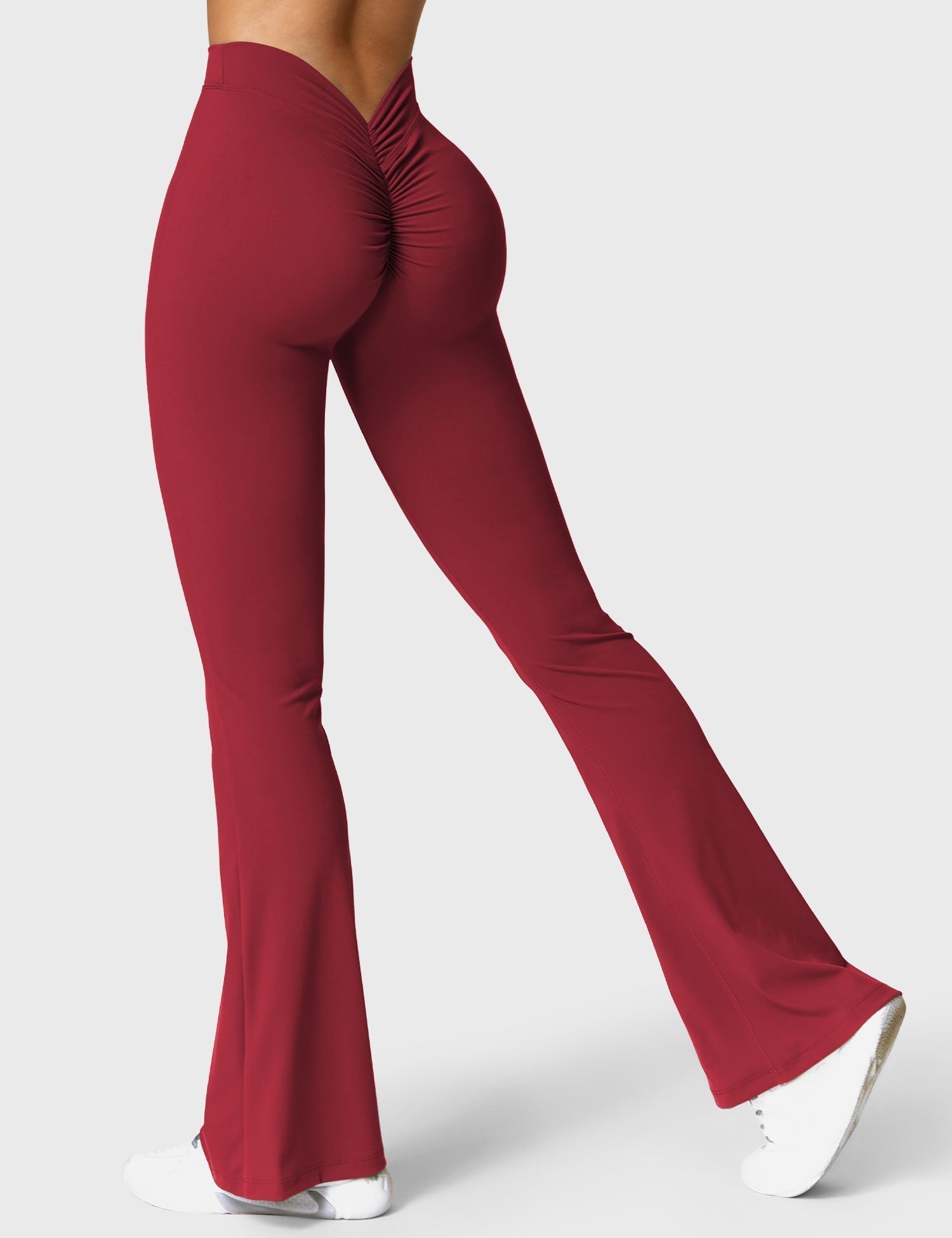 R&B | Ausgestellte Leggings mit V-Ausschnitt