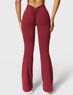 R&B | Ausgestellte Leggings mit V-Ausschnitt