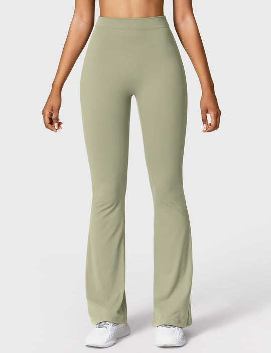 R&B | Ausgestellte Leggings mit V-Ausschnitt