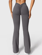 R&B | Ausgestellte Leggings mit V-Ausschnitt