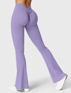 R&B | Ausgestellte Leggings mit V-Ausschnitt