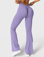 R&B | Ausgestellte Leggings mit V-Ausschnitt