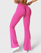 R&B | Ausgestellte Leggings mit V-Ausschnitt