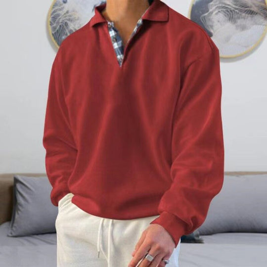 R&B | Leichter Herren-Sommersweater mit lockerer Passform