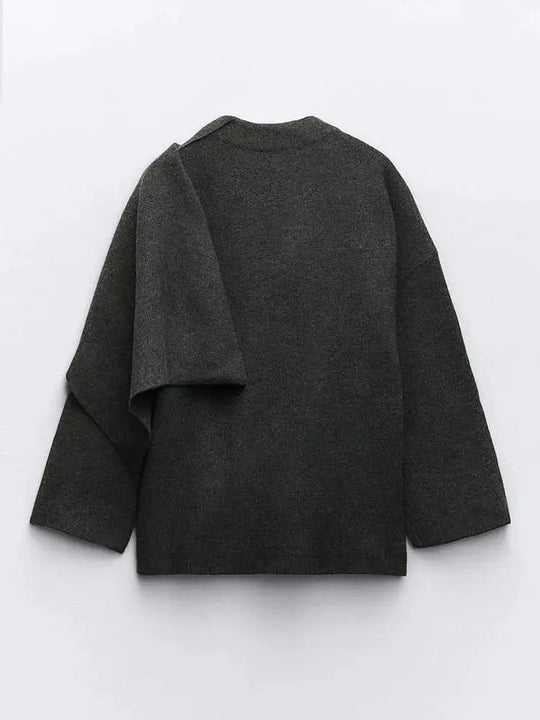 R&B | Elegante Cape Jacke Zeitloser Stil und Vielseitige Eleganz