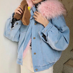 R&B | Elegante Winter-Jeansjacke für Damen