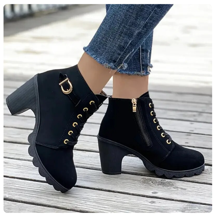 R&B | Damen Stiefeletten mit Reißverschluss