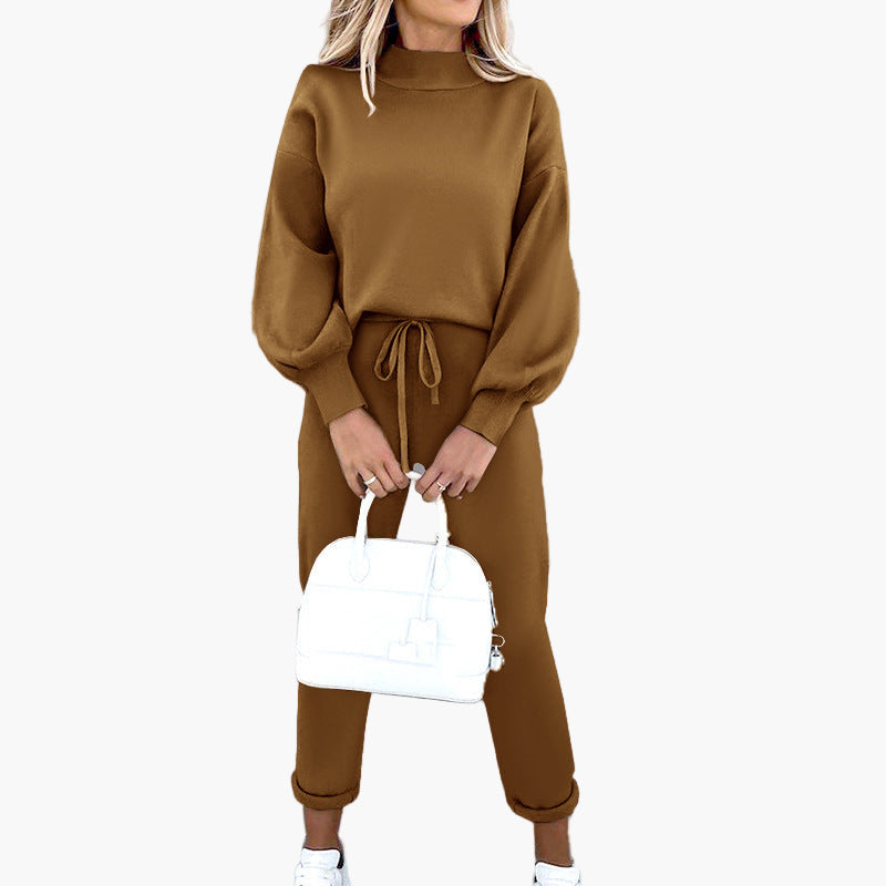 R&B | Loungewear-Set mit Oversized-Pullover und Jogginghose - Bequemes Freizeit-Outfit