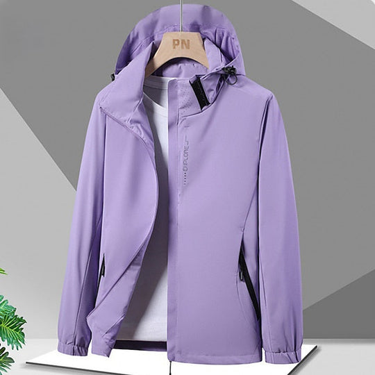 R&B | Weiches Klassisches Jacke mit Kapuze