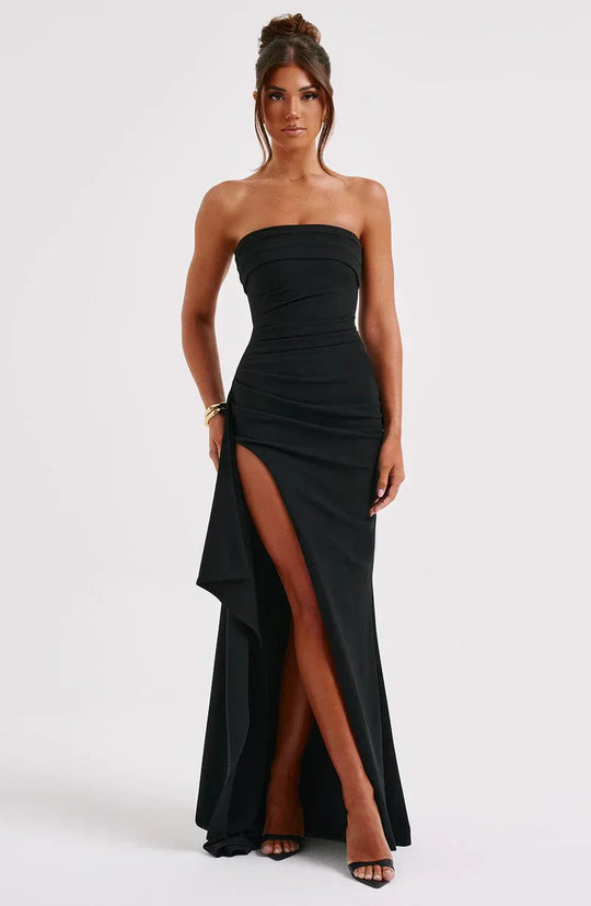 R&B | Gedrehtes Maxi-Kleid