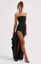 R&B | Gedrehtes Maxi-Kleid