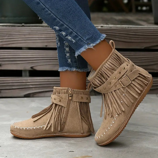R&B | Plüschgefütterte Damenstiefelette