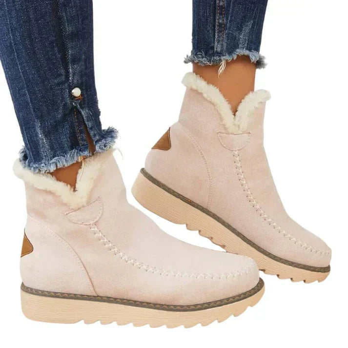 R&B | mit Fleece gefütterte Winterstiefel für Damen