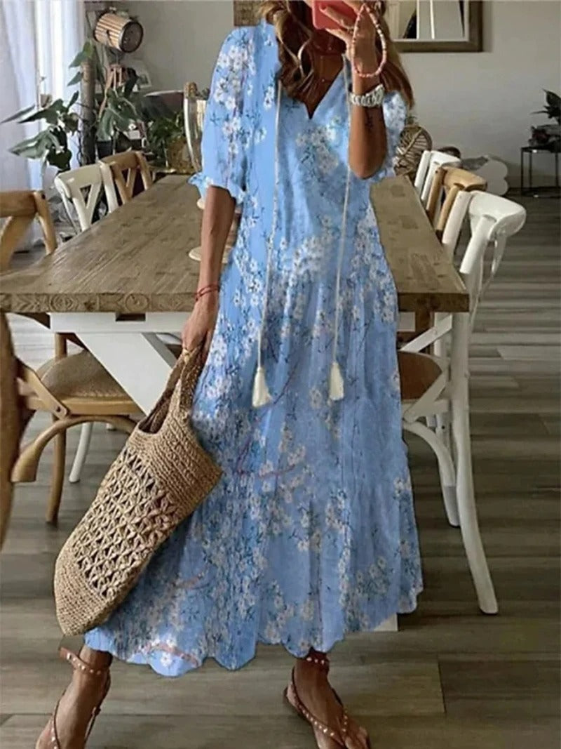 Heidi-Mode | Ein Stilvolles Sommerkleid mit Print